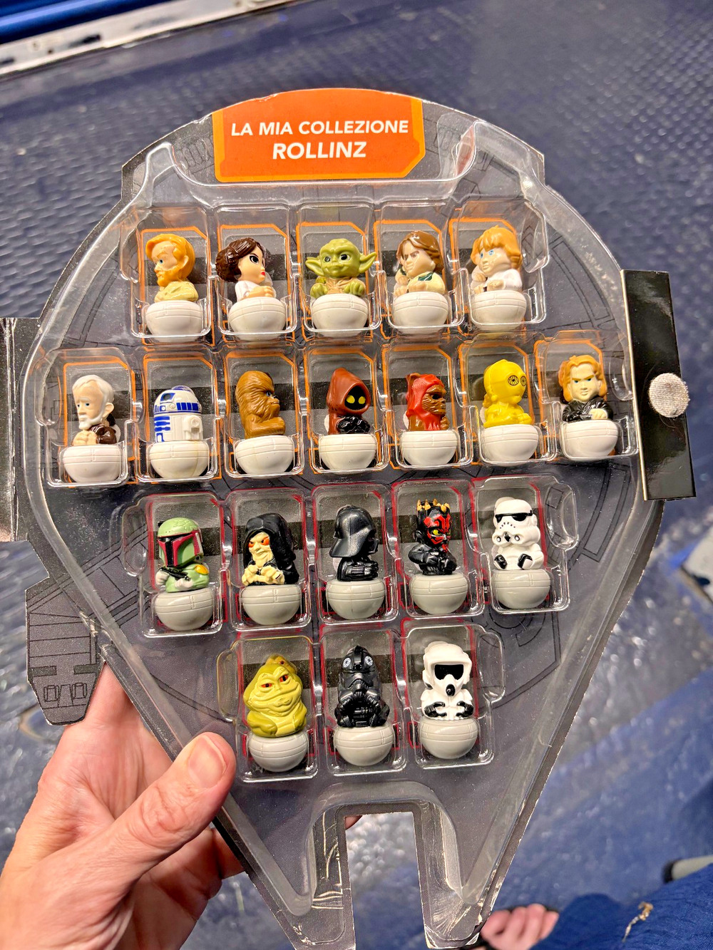 Star Wars Rollinz Mini Figures Complete Set 20 Esselunga 2015 Millennium Falcon